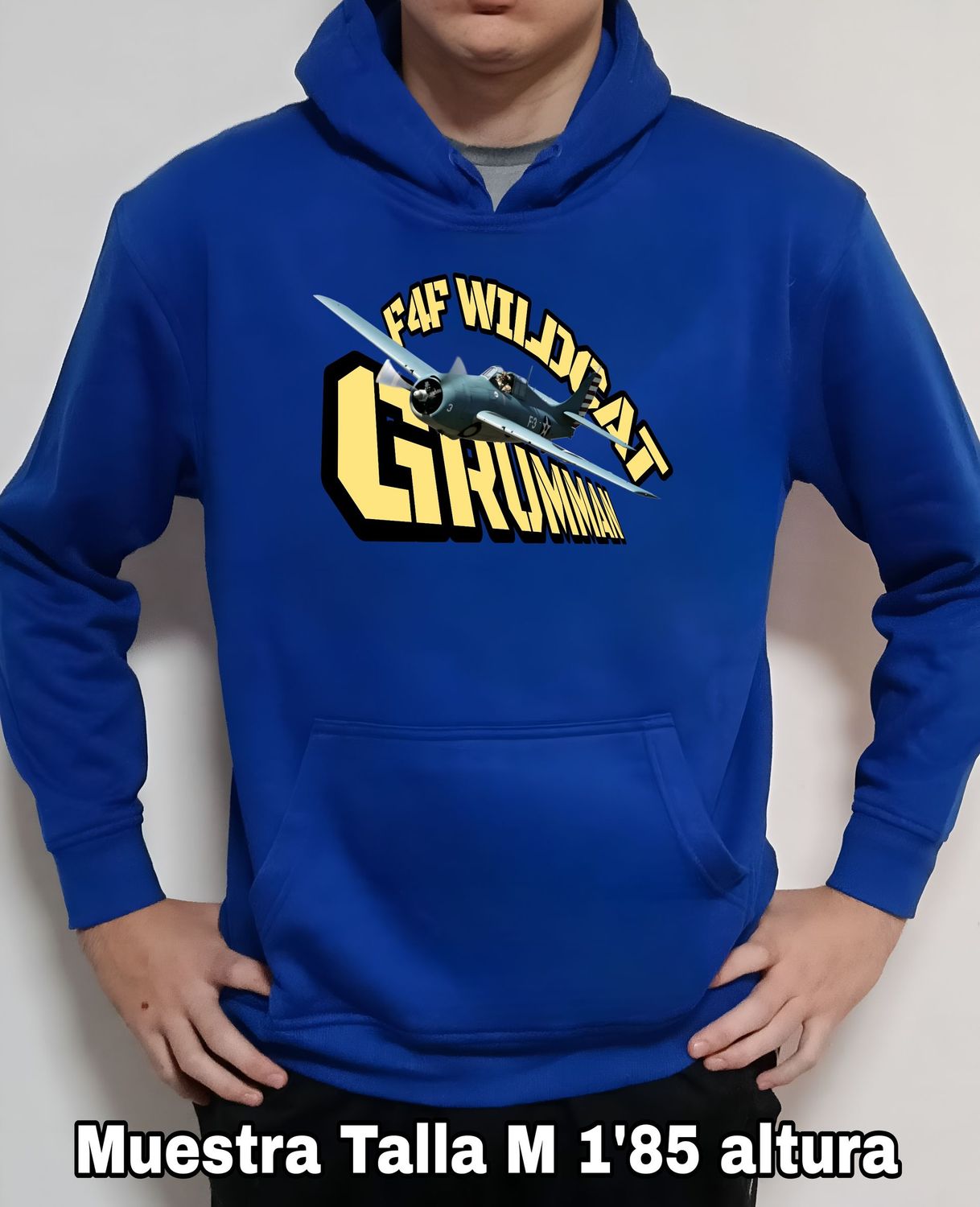 Sudadera capucha Grumman F4F Wildcat nº 3 Sudadera capucha Grumman F4F Wildcat nº 3