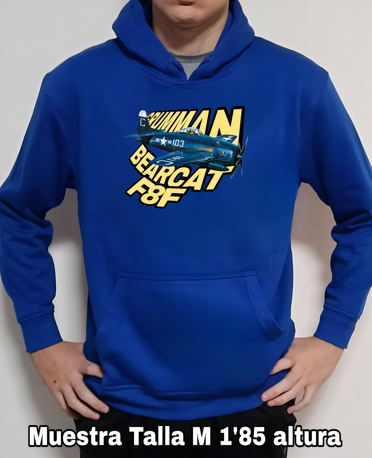 Sudadera capucha Grumman F8F Bearcat nº 1 Sudadera capucha Grumman F8F Bearcat nº 1