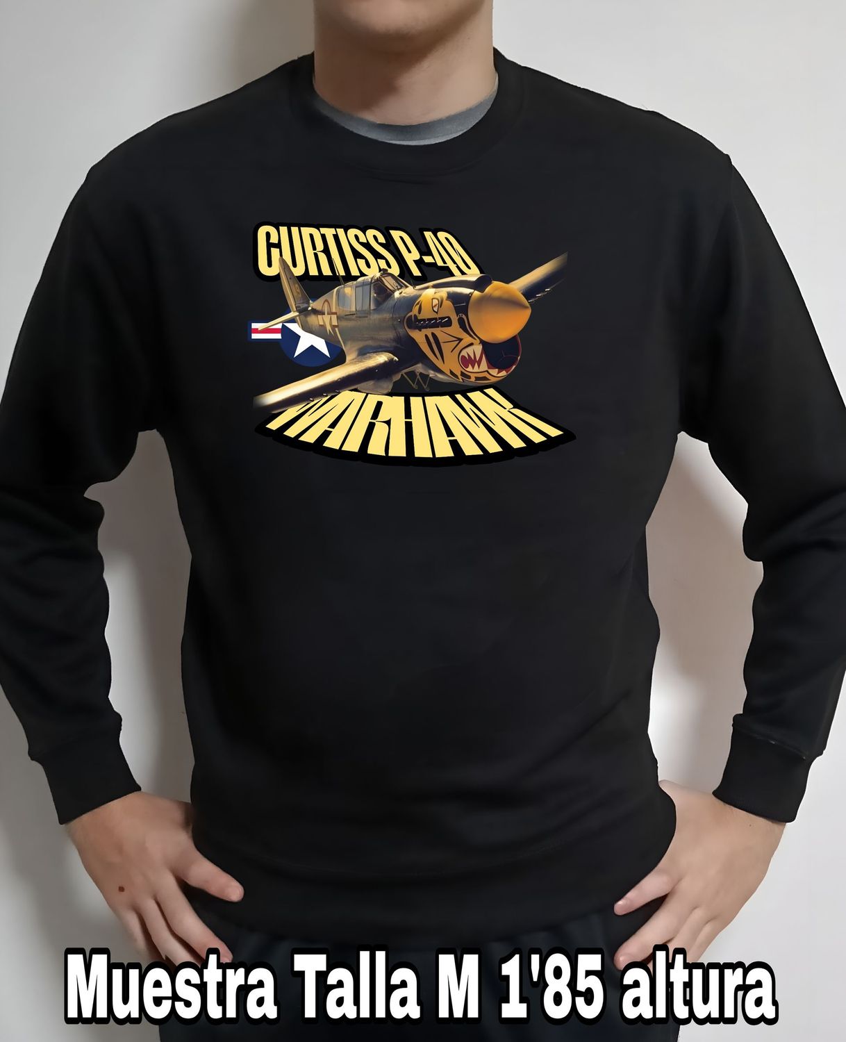 Sudadera Curtiss P-40 Warhawk nº 1 Sudadera Curtiss P-40 Warhawk nº 1