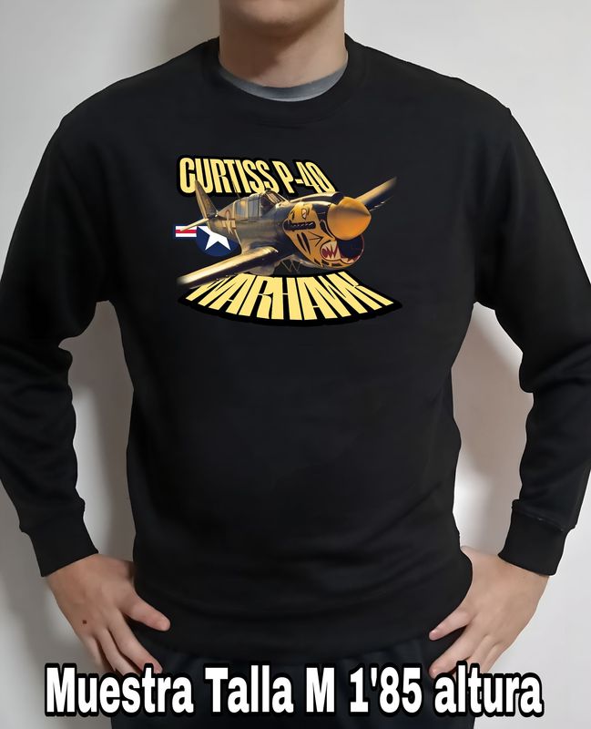 Sudadera Curtiss P-40 Warhawk nº 1 Sudadera Curtiss P-40 Warhawk nº 1