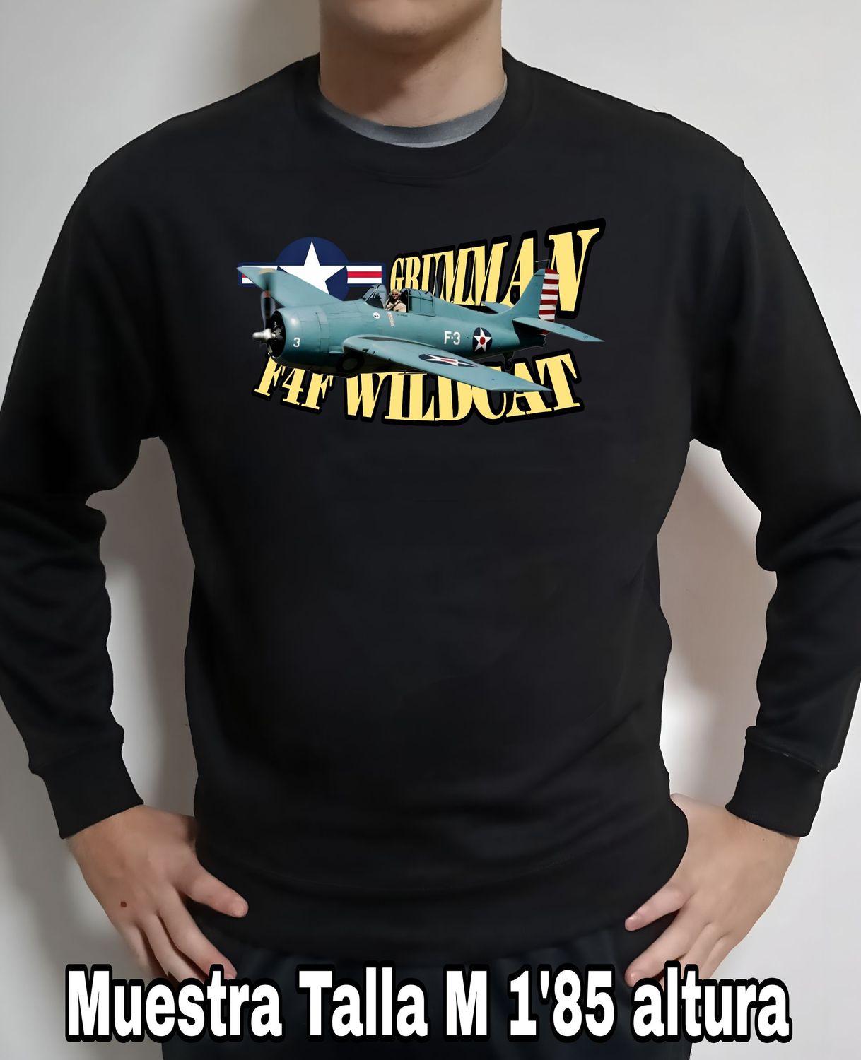 Sudadera Grumman F4F Wildcat nº 4 Sudadera Grumman F4F Wildcat nº 4