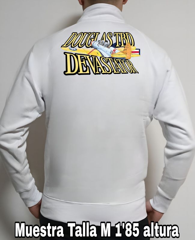 Sudadera cremallera Douglas TBD Devastator nº 2