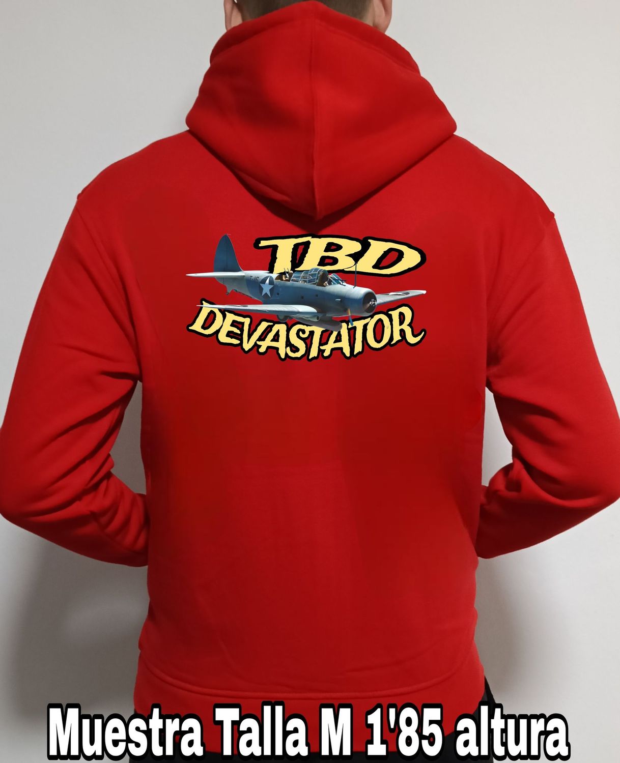 Sudadera capucha y cremallera Douglas TBD Devastator n° 4 Sudadera capucha y cremallera Douglas TBD Devastator n° 4