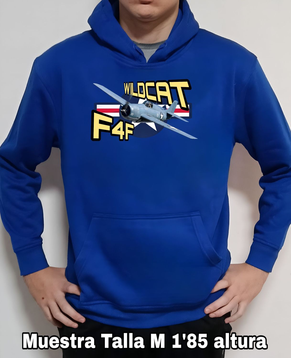 Sudadera capucha Grumman F4F Wildcat nº 1