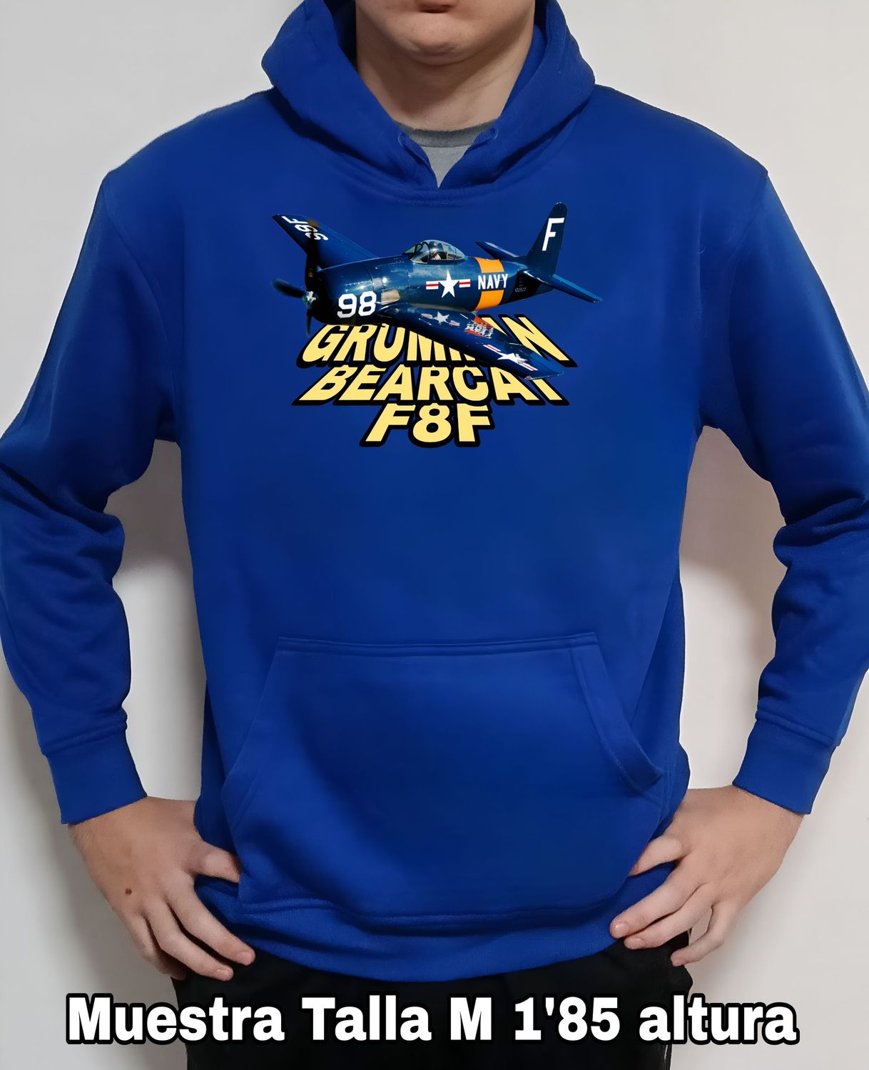 Sudadera capucha Grumman F8F Bearcat nº 3 Sudadera capucha Grumman F8F Bearcat nº 3
