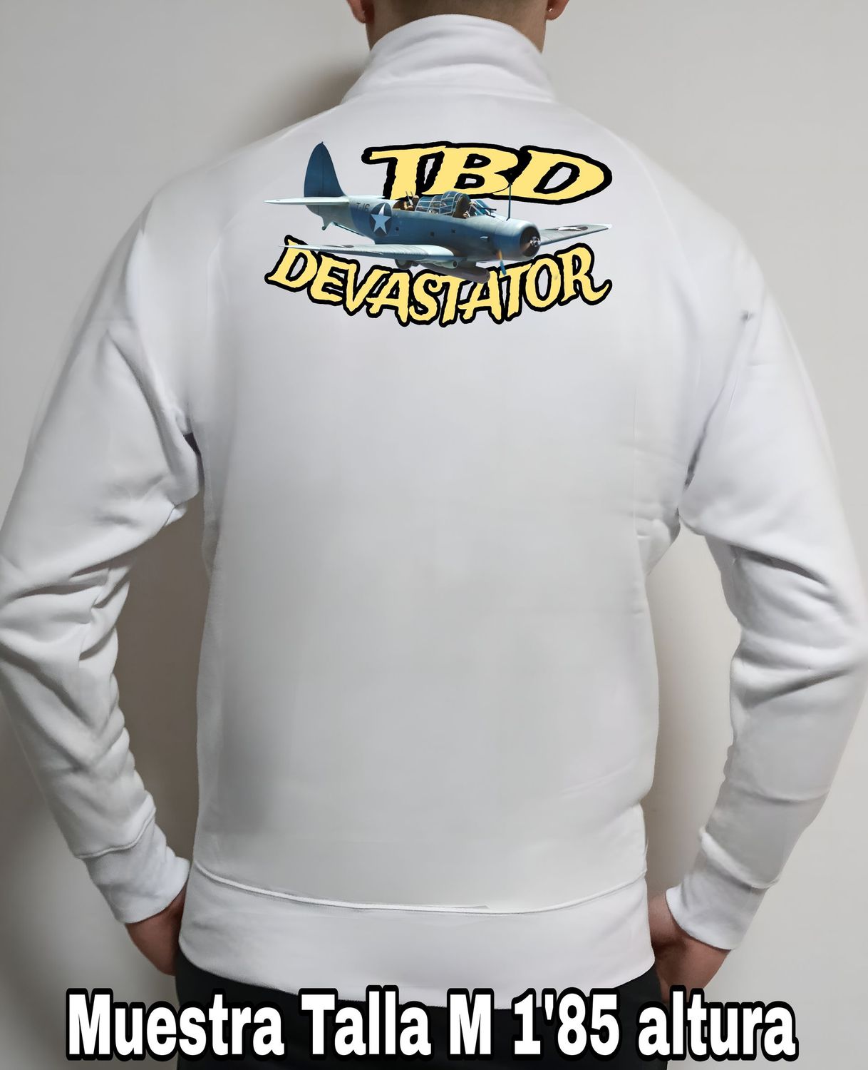 Sudadera cremallera Douglas TBD Devastator nº 4 Sudadera cremallera Douglas TBD Devastator nº 4