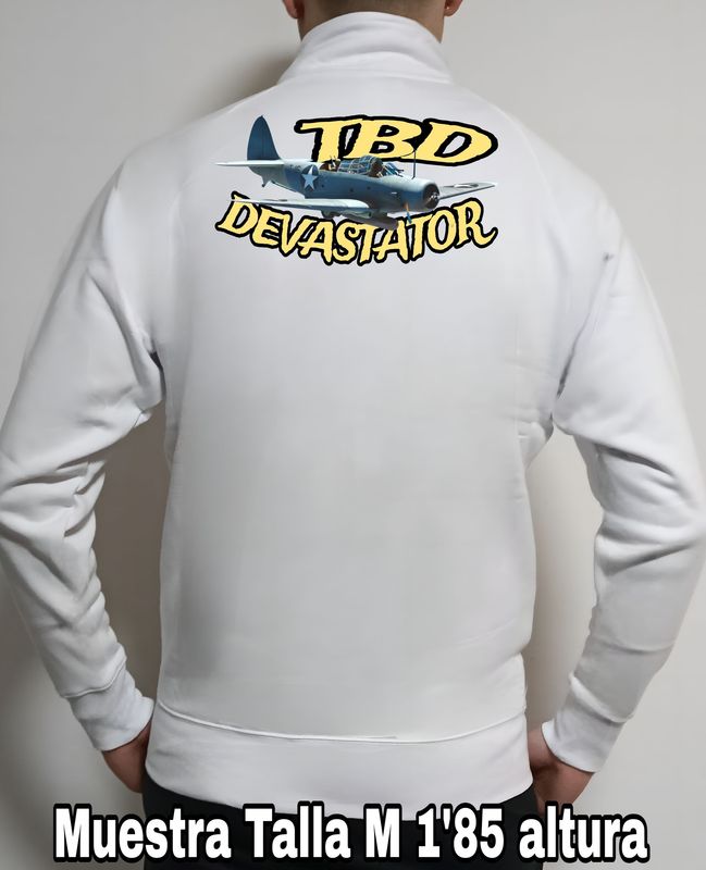 Sudadera cremallera Douglas TBD Devastator nº 4