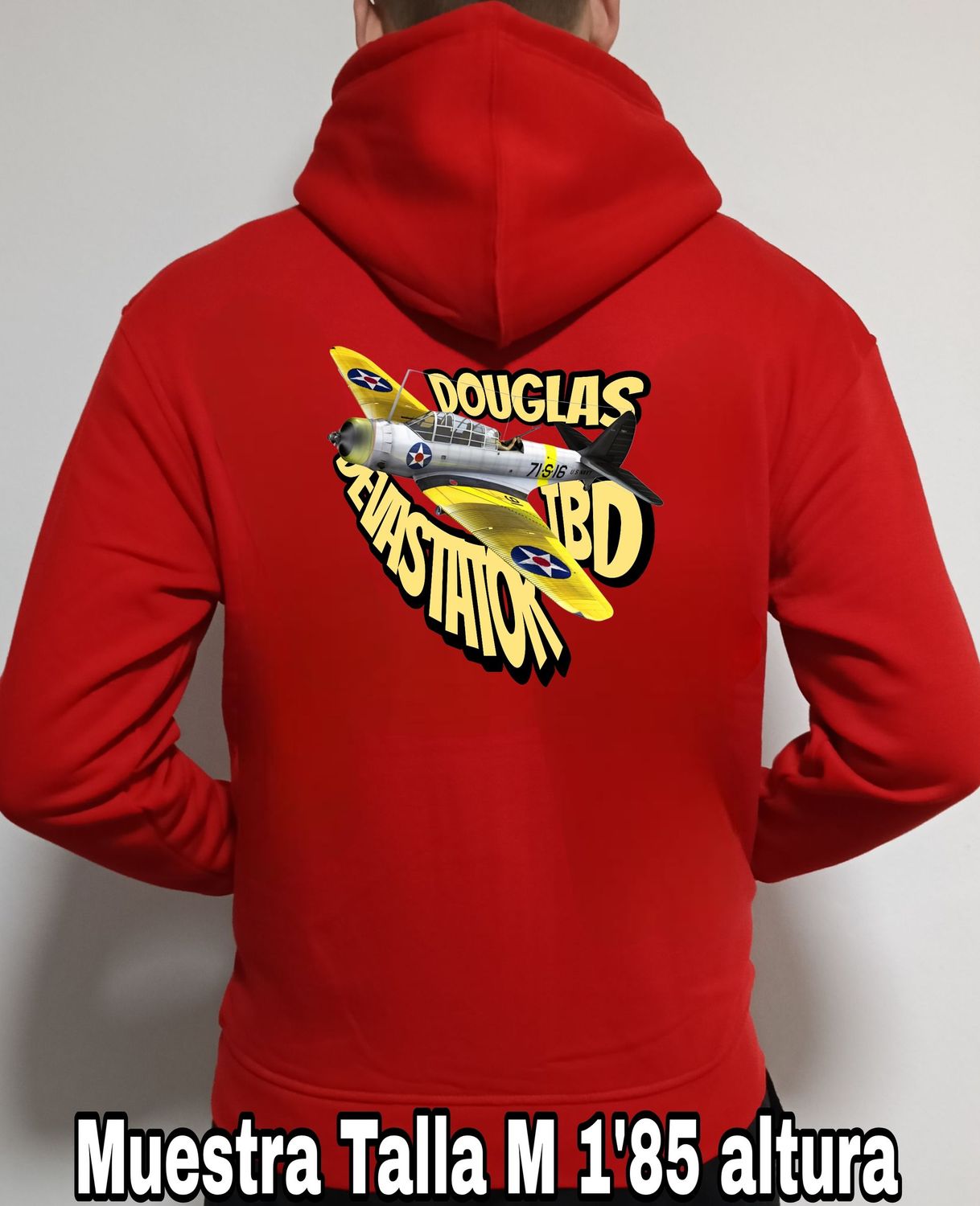 Sudadera capucha y cremallera Douglas TBD Devastator n° 1 Sudadera capucha y cremallera Douglas TBD Devastator n° 1
