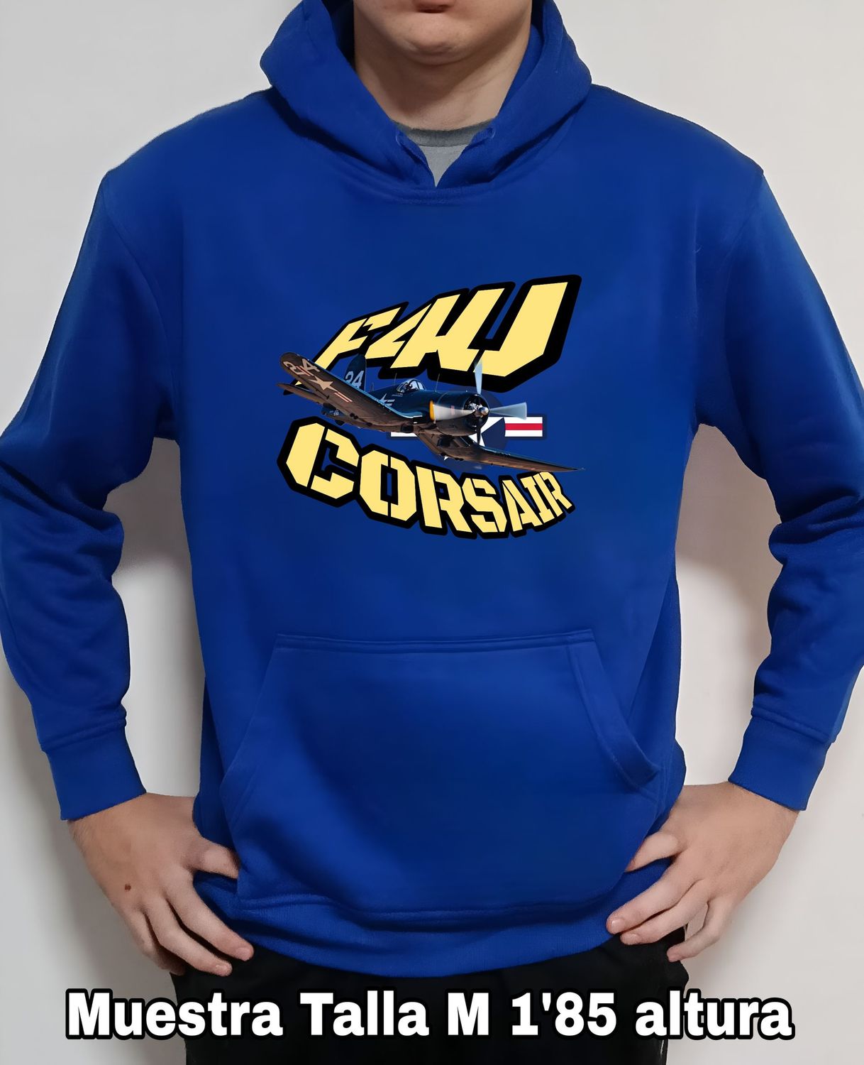Sudadera capucha Chance Vought F4U Corsair nº 1 Sudadera capucha Chance Vought F4U Corsair nº 1