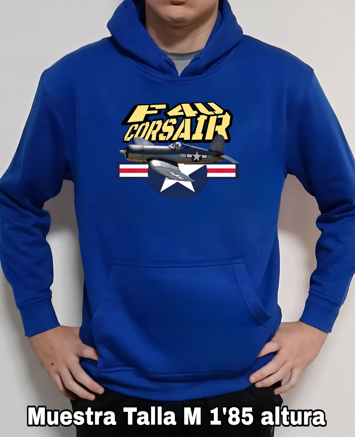 Sudadera capucha Chance Vought F4U Corsair nº 4 Sudadera capucha Chance Vought F4U Corsair nº 4