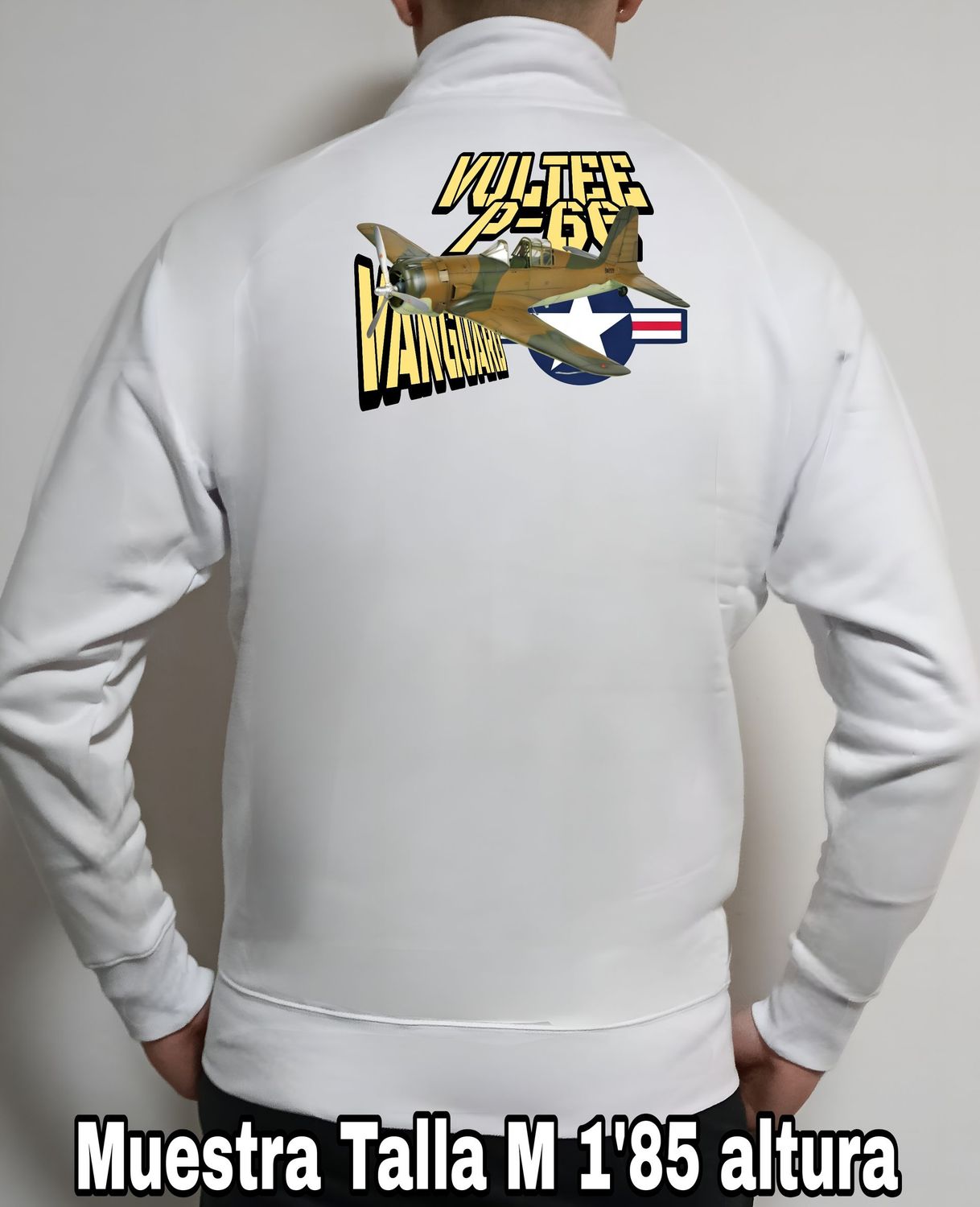 Sudadera cremallera Vultee P-66 Vanguard nº 2