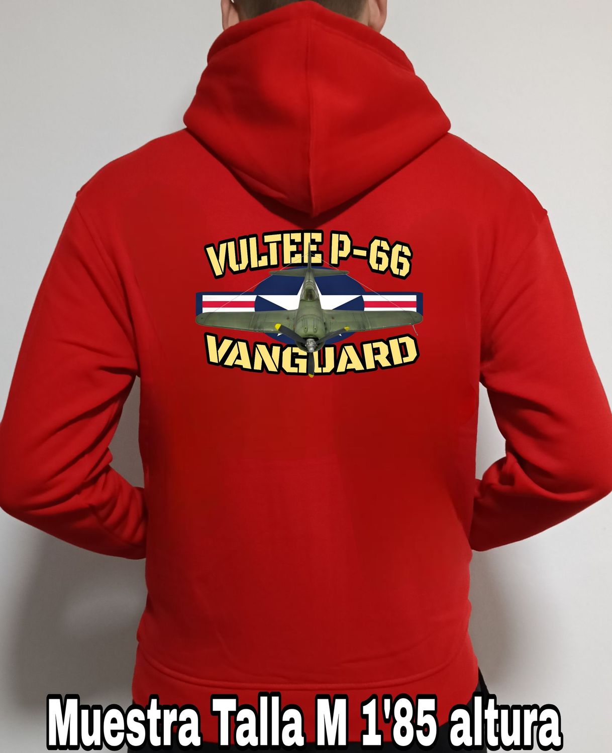 Sudadera capucha y cremallera Vultee P-66 Vanguard n° 4 Sudadera capucha y cremallera Vultee P-66 Vanguard n° 4