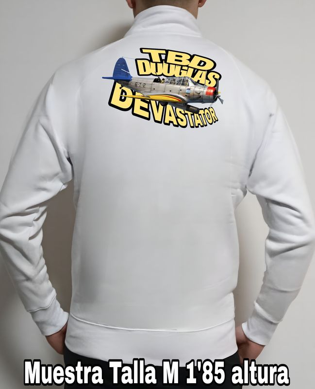 Sudadera cremallera Douglas TBD Devastator nº 3