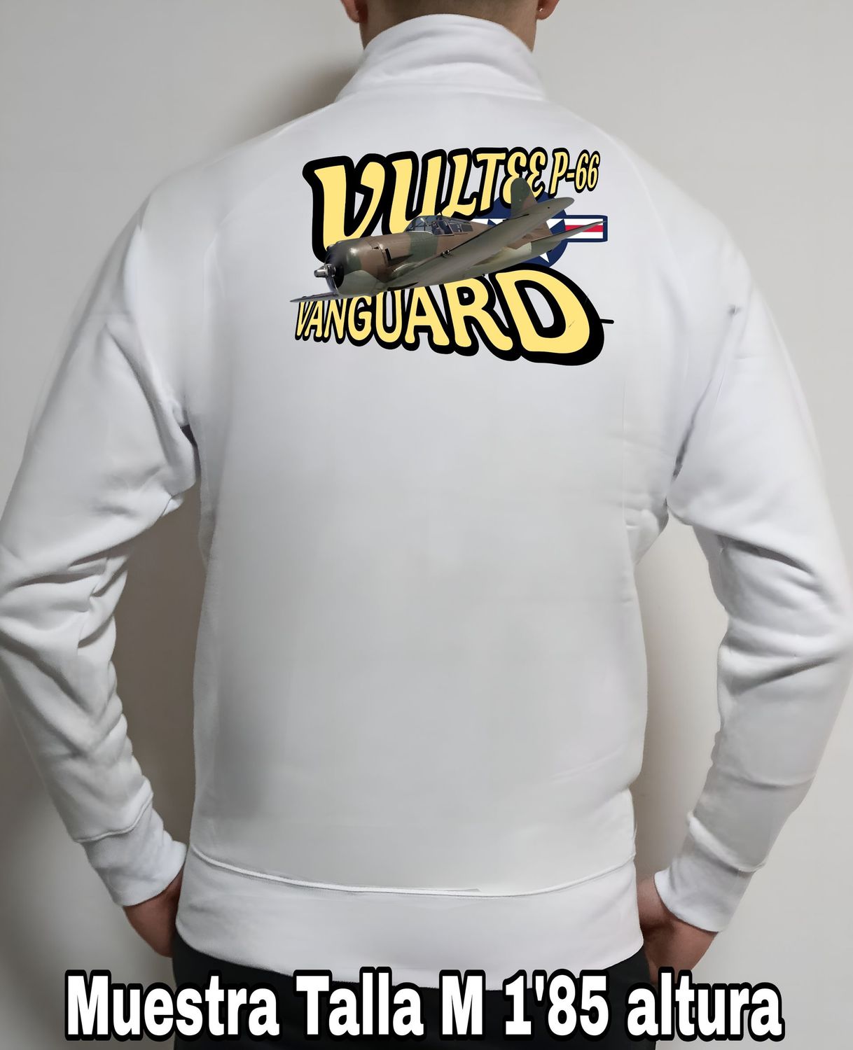 Sudadera cremallera Vultee P-66 Vanguard nº 1