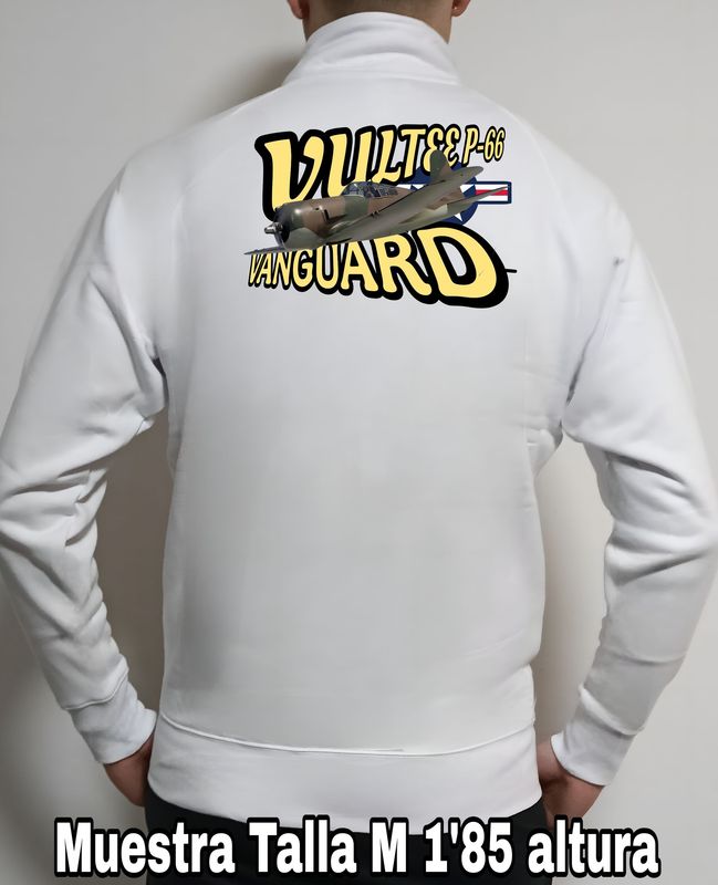 Sudadera cremallera Vultee P-66 Vanguard nº 1 Sudadera cremallera Vultee P-66 Vanguard nº 1