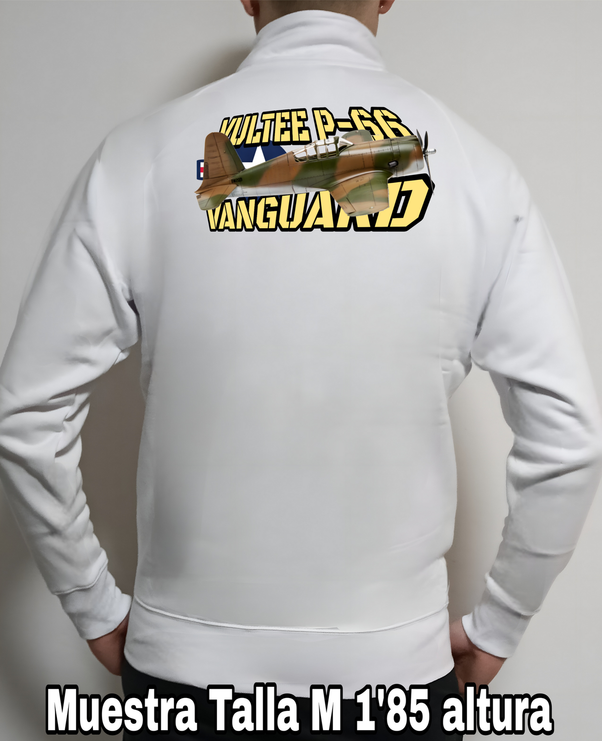 Sudadera cremallera Vultee P-66 Vanguard nº 3