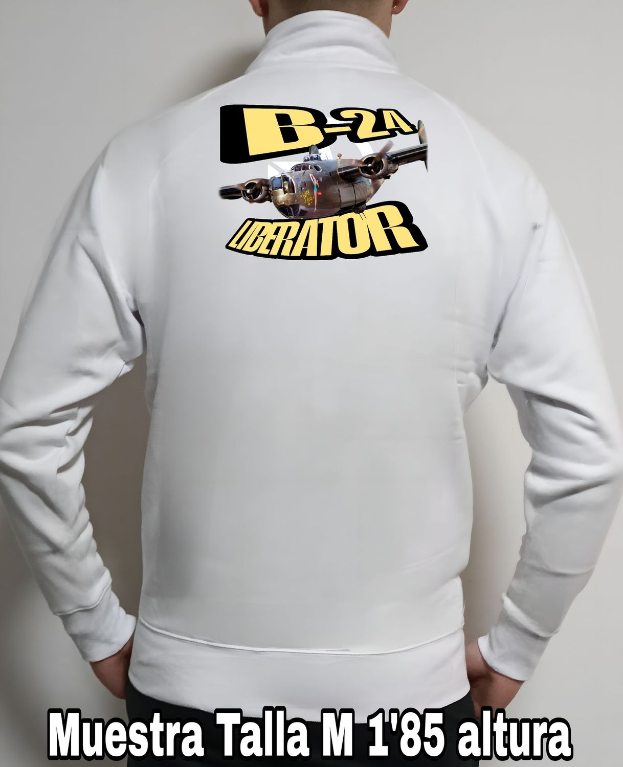 Sudadera cremallera Consolidated B-24 Liberator nº 1 Sudadera cremallera Consolidated B-24 Liberator nº 1