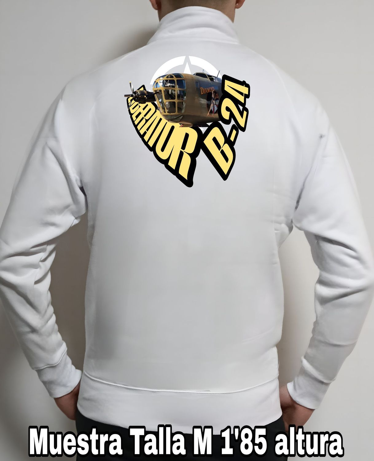 Sudadera cremallera Consolidated B-24 Liberator nº 2 Sudadera cremallera Consolidated B-24 Liberator nº 2