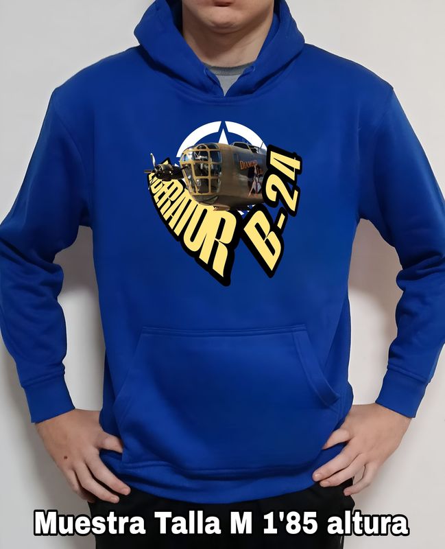 Sudadera capucha Consolidated B-24 Liberator nº 2 Sudadera capucha Consolidated B-24 Liberator nº 2