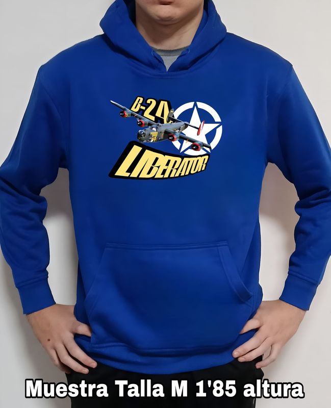 Sudadera capucha Consolidated B-24 Liberator nº 3 Sudadera capucha Consolidated B-24 Liberator nº 3