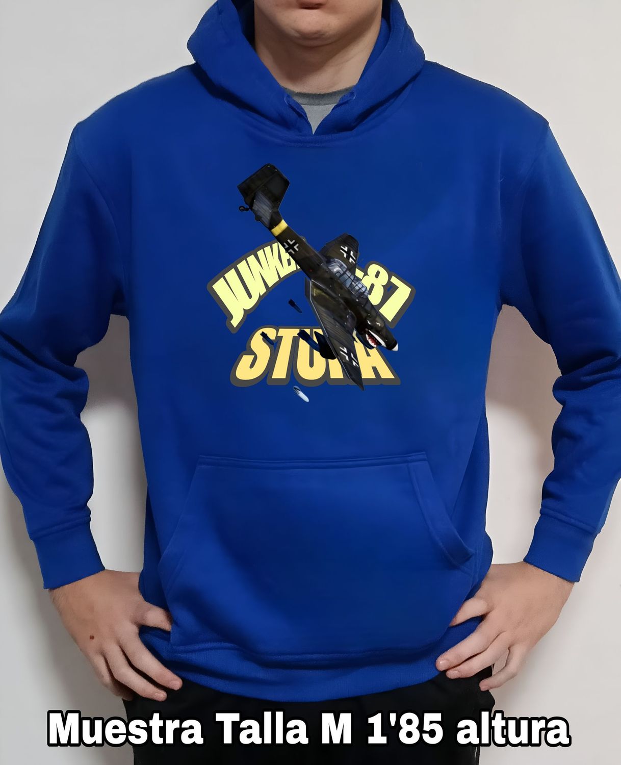 Sudadera capucha Junkers Ju-87 Stuka nº 3 Sudadera capucha Junkers Ju-87 Stuka nº 3