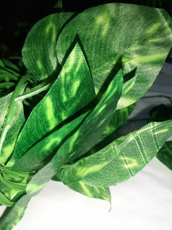 Artificial Garland Money Plant Leaf Creeper(Green, 7feet)