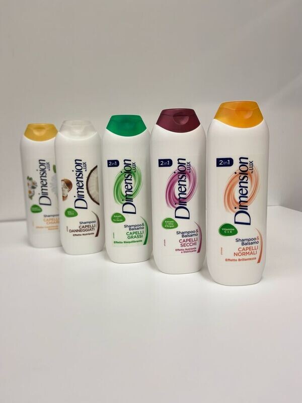 Dimension 2in1 Shampoo e Balsamo.