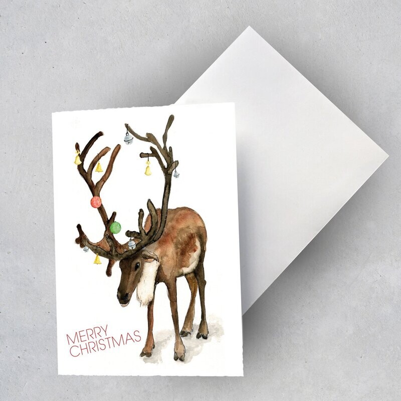 Weihnachtskarte Weihnachtskarte "Merry Christmas 2" (2 Karten)