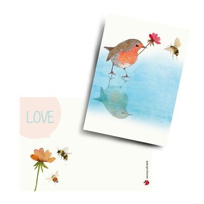 Postkarten-Set "LOVE" (6 Karten)