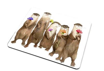Mousepad " Happy Otter"