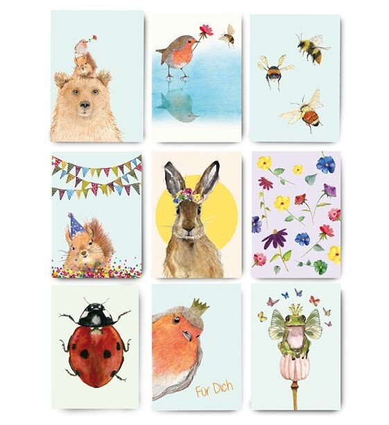 Postkarten-Set (9 Karten)