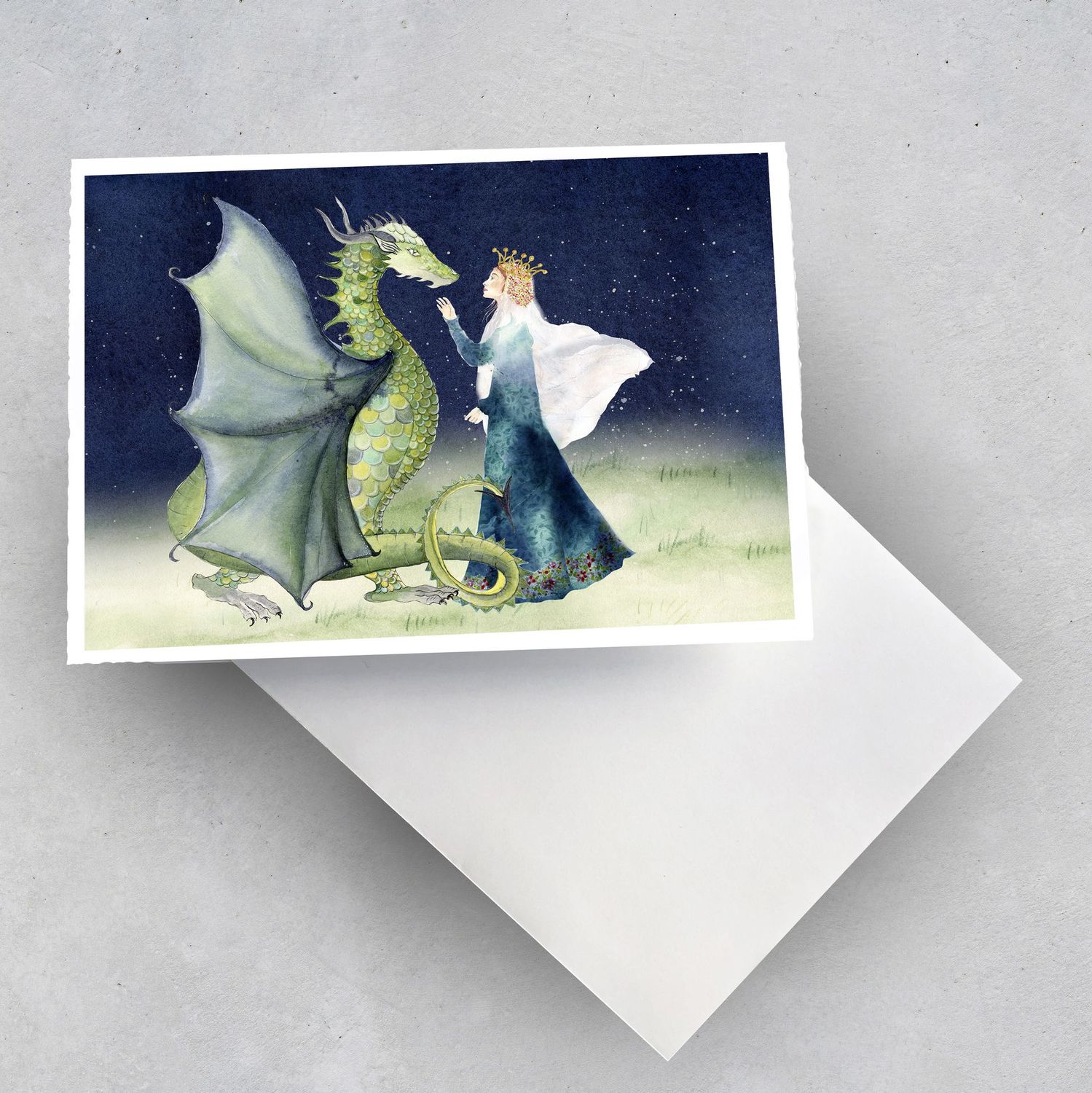 Karten "Käthchen und der Drache" (2 Karten)