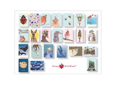 Postkarten-Komplett-Set (23 Karten) Postkarten-Komplett-Set (23 Karten)