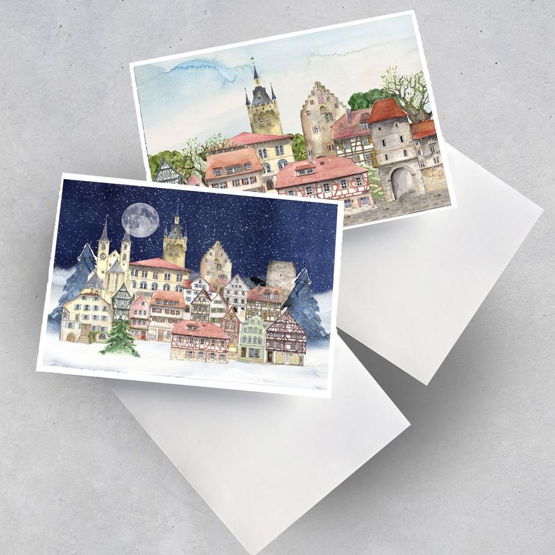 Geschenkarten-Set Geschenkarten-Set "Bad Wimpfen"