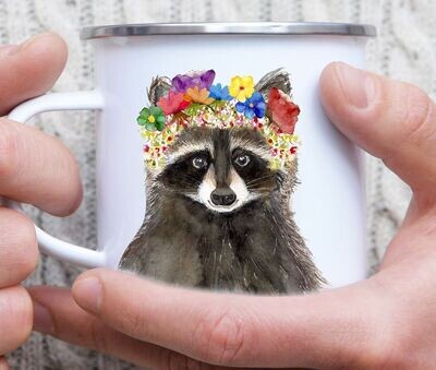 Emaille-Tasse Emaille-Tasse "Frieda"