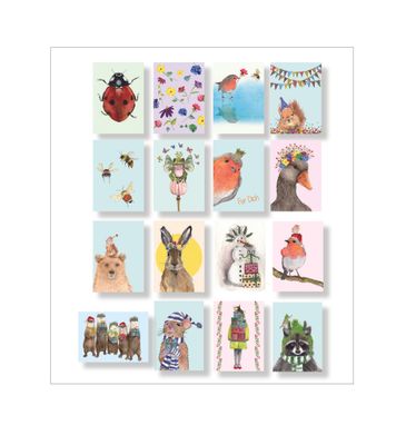 Postkarten-Set "Freunde PLUS" (16 Karten)