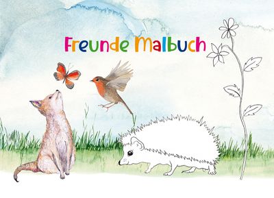 Malbuch Freunde Malbuch Freunde