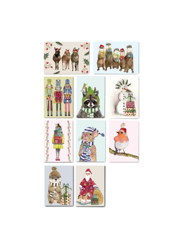 Postkarten-Set Postkarten-Set "Weihnachten" (10 Karten)