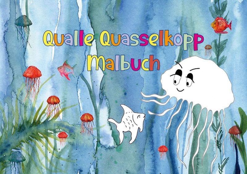 Malbuch Qualle Quasselkopp Malbuch Qualle Quasselkopp