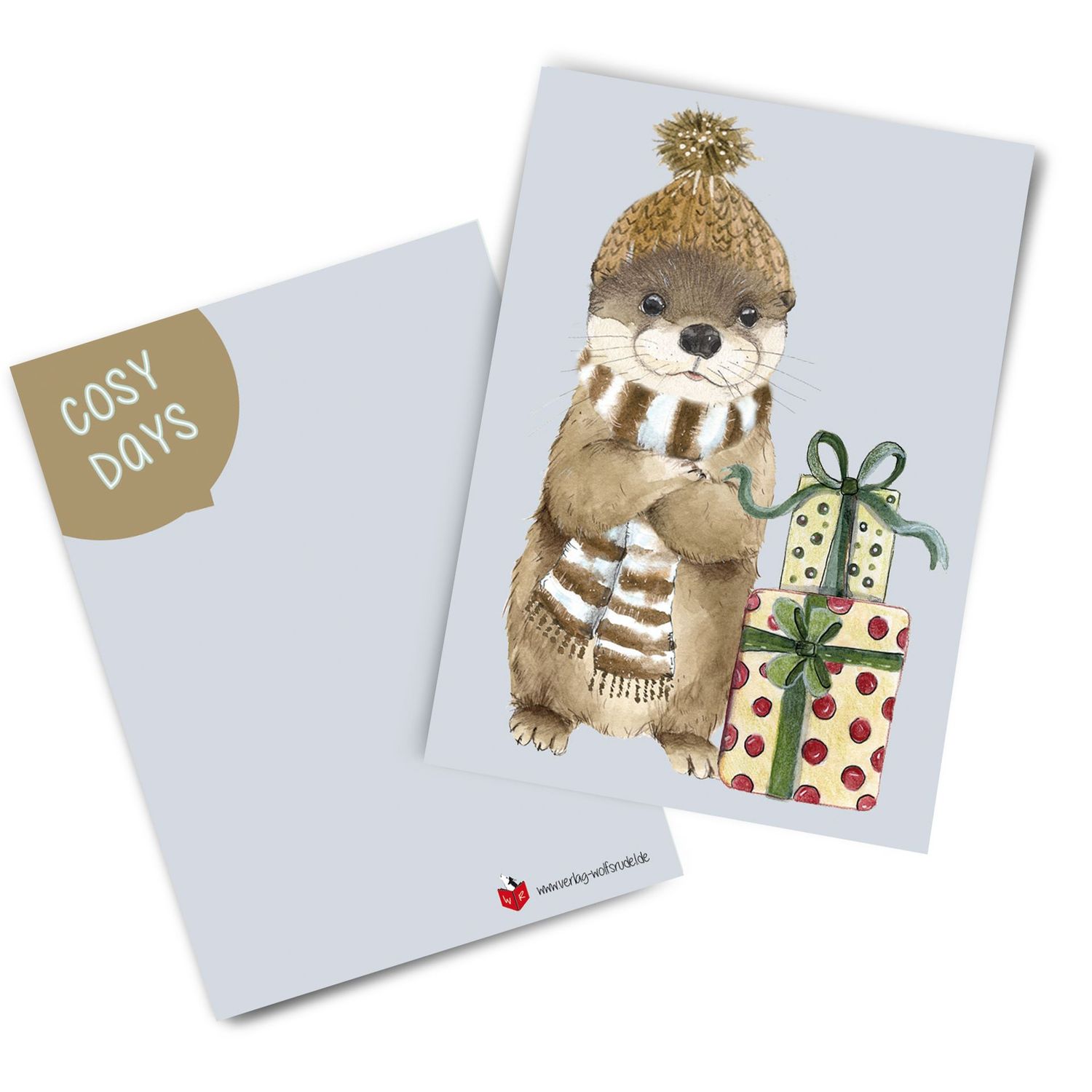 Postkarten-Set "Babyotter - Cosy Days" (3 Karten)