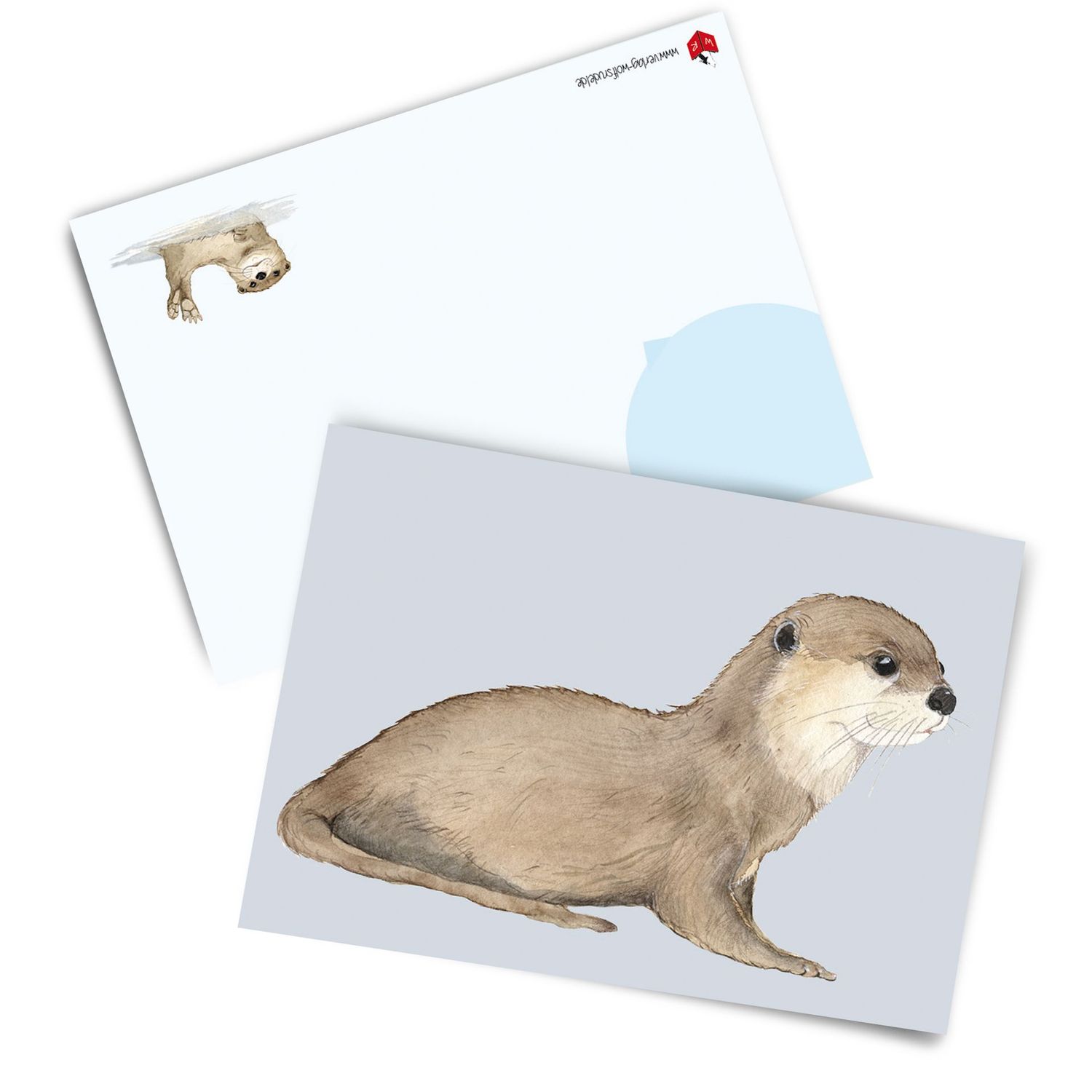 Postkarten-Set "Schlotterotter" (3 Karten)