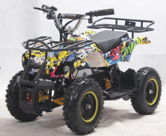 Mini Quad Bike 2 Stroke Electric Start with Remote Cut off and Alarm