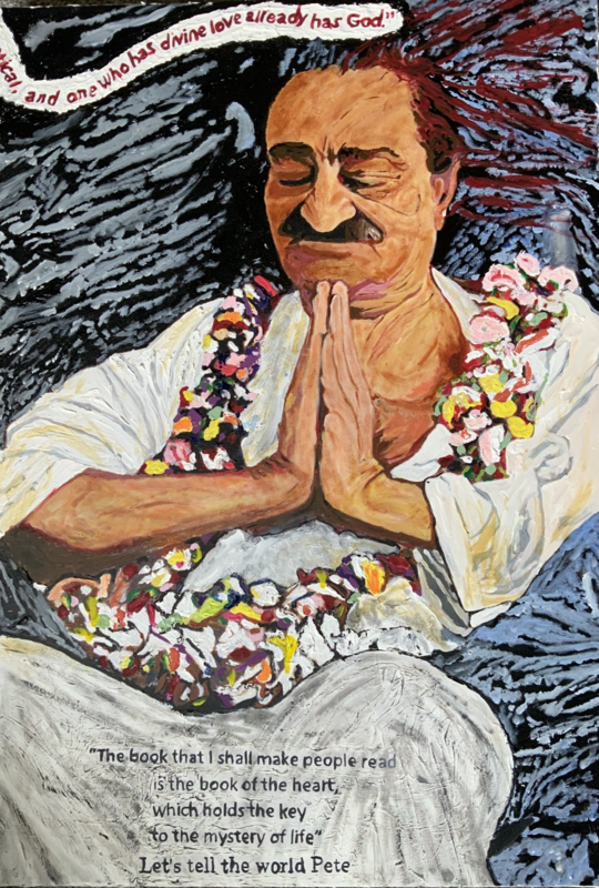 Meher Baba, at One with God.