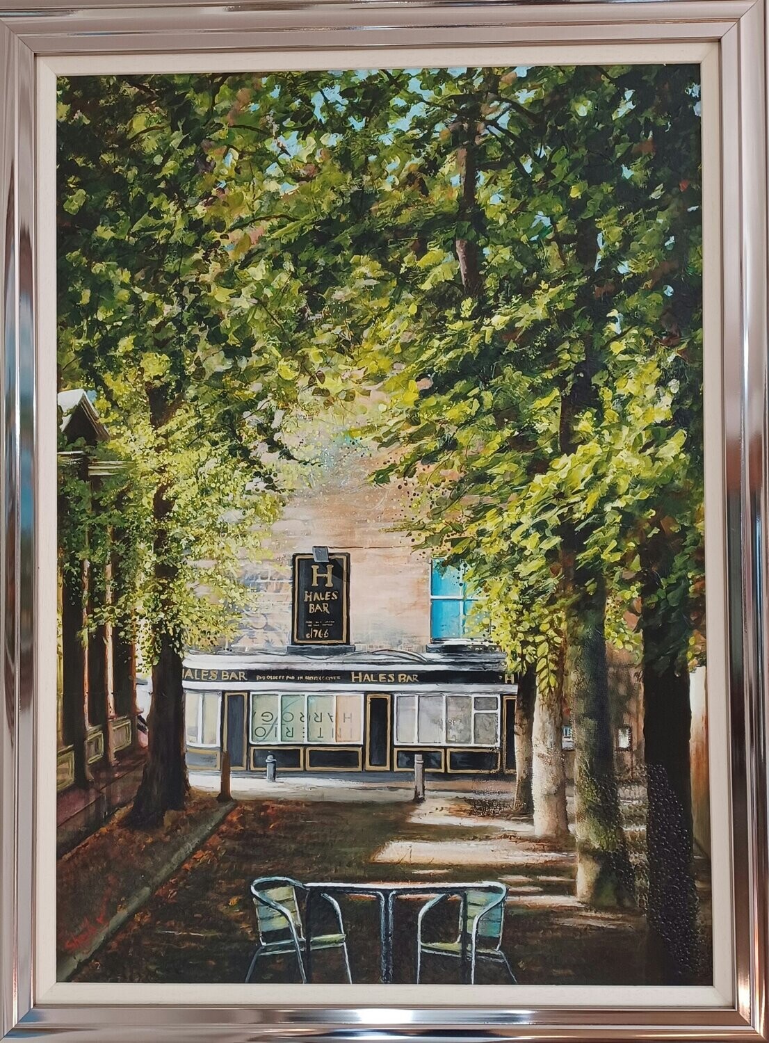 Sunlight on Hales Bar