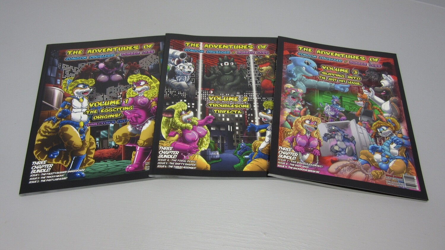 Crusader Comic - Volume 1, 2 and 3 (issues 1-9)