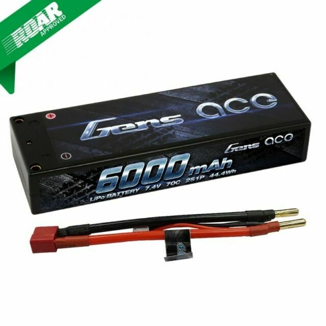 Gens Ace 6000MAH 2S 7.4V Battery