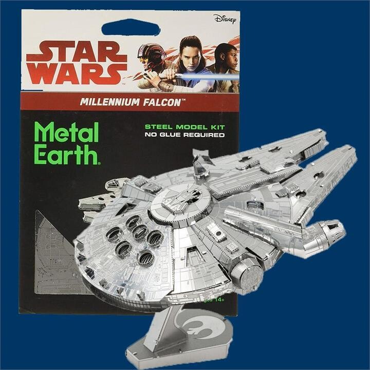 Millennium Falcon Star Wars Metal Earth Model Kit
