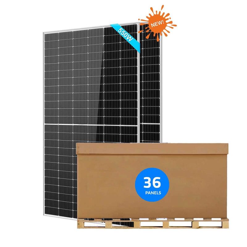 550W Bifacial Solar Panel | 36 Pieces 550W Bifacial Solar Panel | 36 Pieces