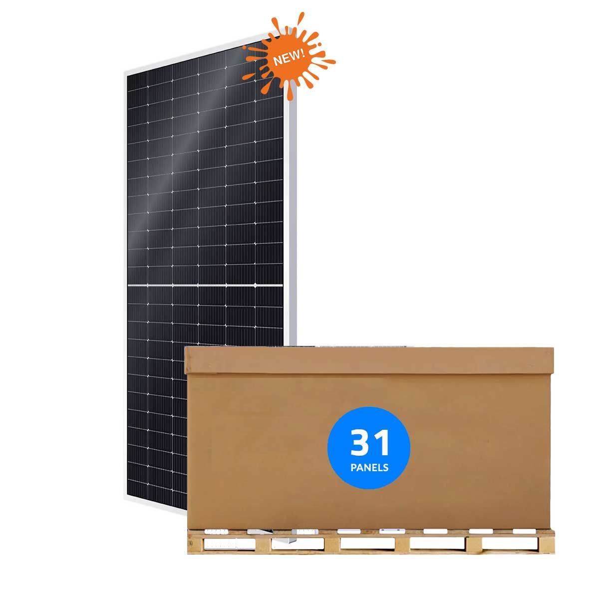 655W Bifacial Solar Panel | 31Pieces