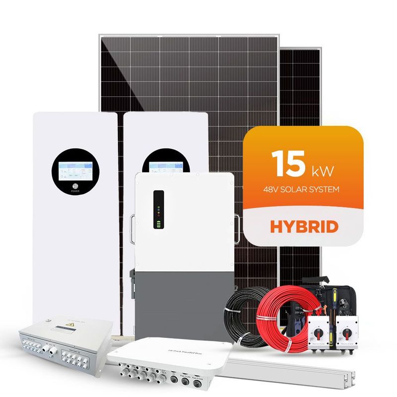 15kW | Hybrid | Complete Solar System